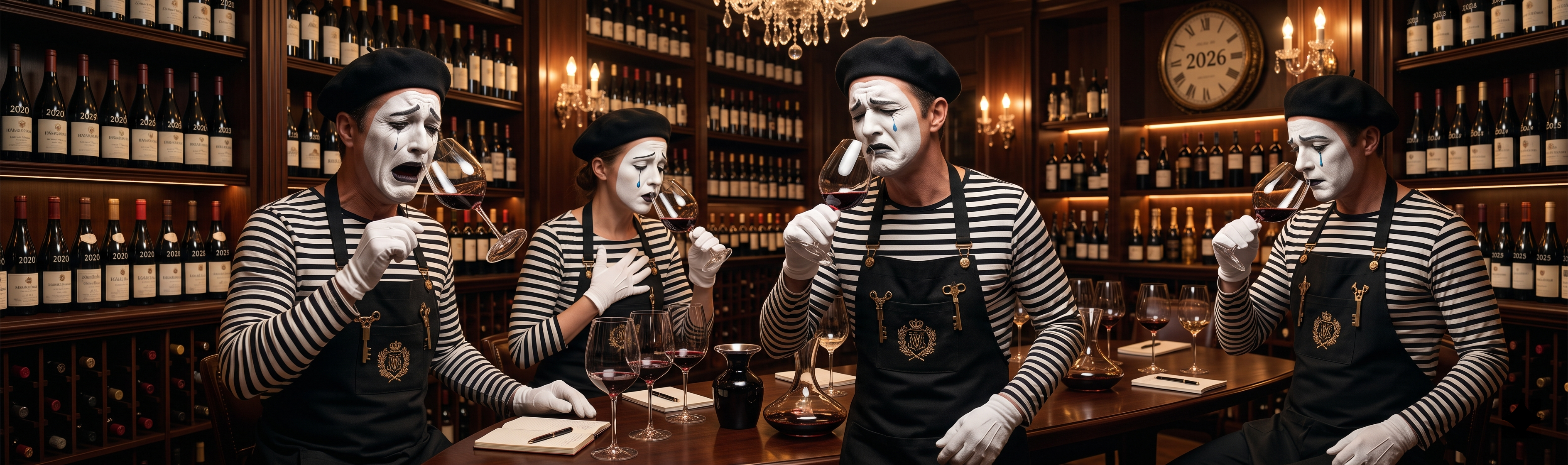 Legally Wine Master Sommeliers in Cellar