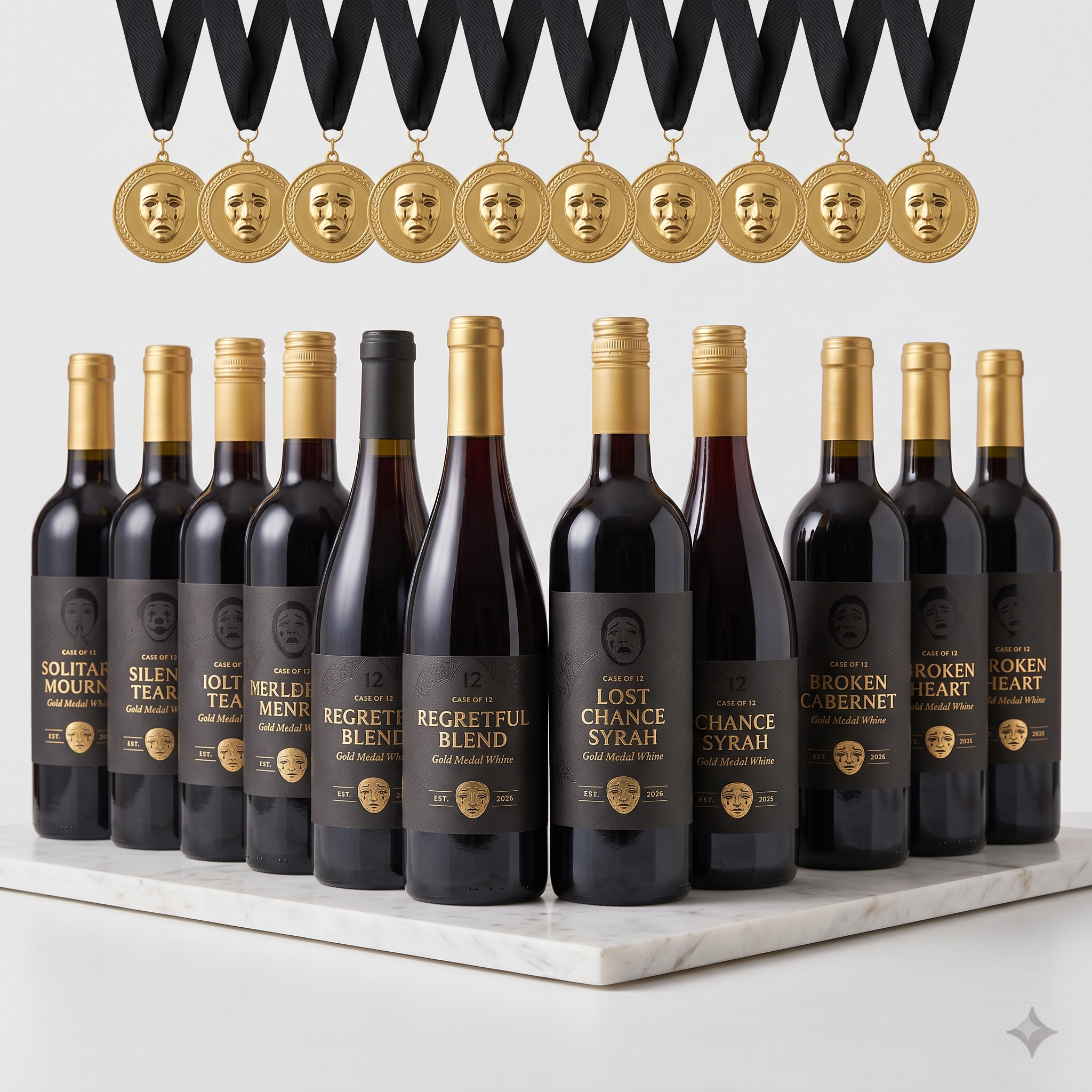 Gold-Medal Whines 15-Bottle Case